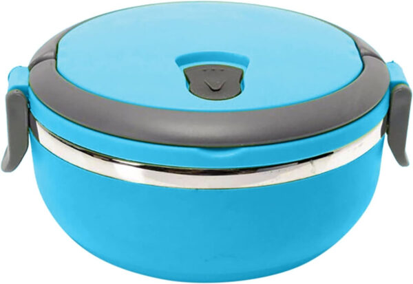 Contenedor Lunchera Vianda con Cierre Hermetico 1 Piso 700 mL Naranja