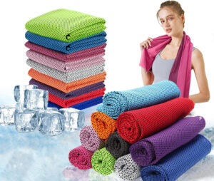 Set x3 Toalla Refrescante Deportiva Ligera Color Surtido