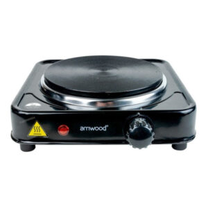 Anafe eléctrico Amwood Negro 220V