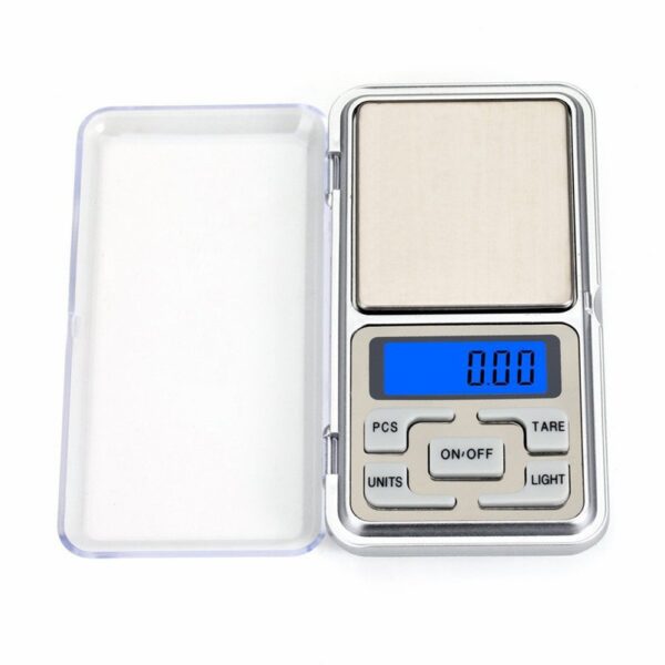Mini Balanza de Precision 0.1g a 500g + 2 Pilas AAA