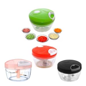 Chopera Picador Triturador Manual De Vegetales Multiuoso Color Surtido