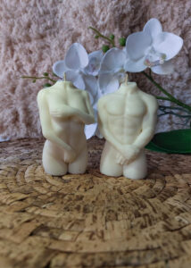 Set x2 Vela Velon Aromatico de Cera de Soja Pareja Jazmin