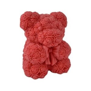 Vela Velon Aromatico de Cera de Soja Osito Rojo Aroma Té Rojo