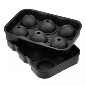Molde Para Hielo Esferas Whisky Cubetera Silicona