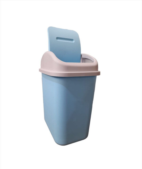 Cesto Tacho de Residuos Basura 8 Litros Colo Pastel Verde