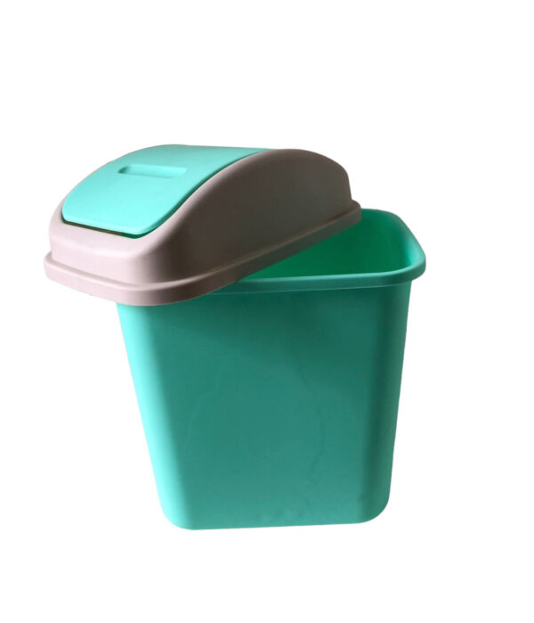 Cesto Tacho de Residuos Basura 8 Litros Colo Pastel Verde