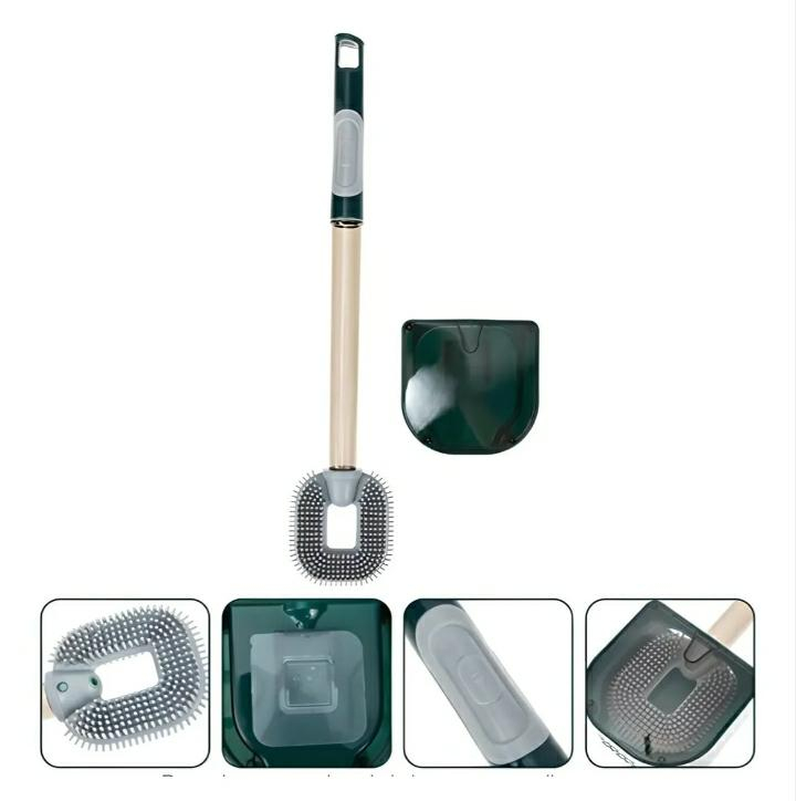 Escobilla Cepillo de Ba?o Recargable Punta Flexible Silicona