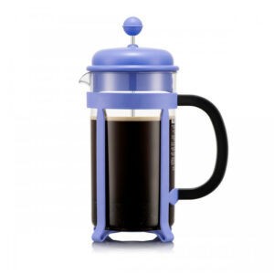 Cafetera Bodum Java 1903 manual prensa francesa 8 pocillos Celeste