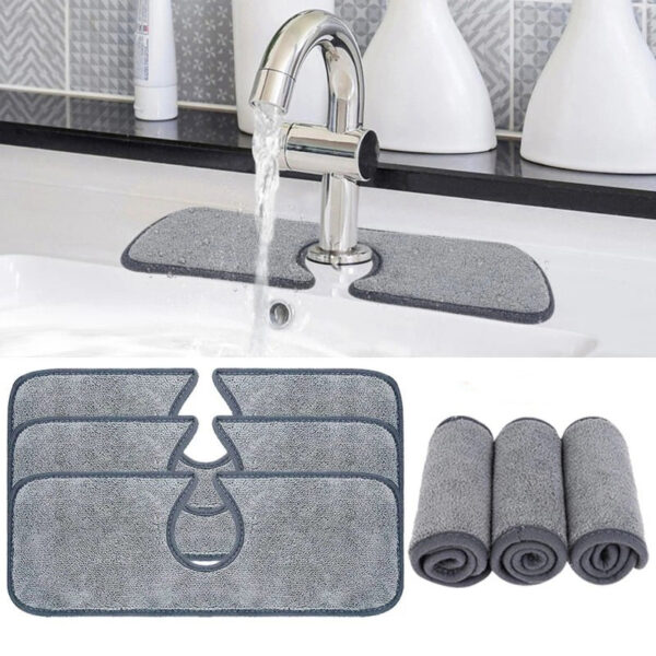 Alfombra Paño Anti Salpicadura de Microfibra para Pileta de Cocina - Image 2