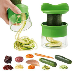 Rallador Espiral Corta Verduras Spiralizer Fideos Veggie