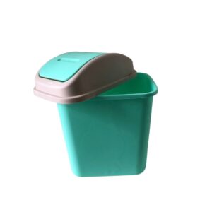 Cesto Tacho de Residuos Basura 8 Litros Colo Pastel Verde