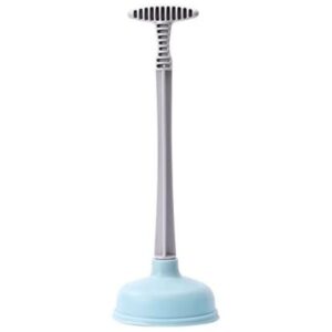 Sopapa de PVC y Silicona Desmontable Celeste