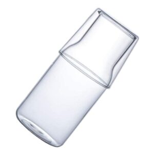 Jarra de vidrio 500 ml + Vaso de Noche