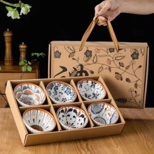 Set x6 Tazon Bowl 300 mL Ceramica Modelos Surtidos