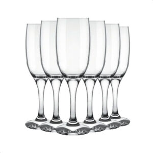 Copa de Vidrio Aragon Shampagne 180 mL x6