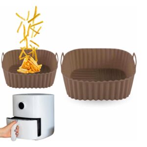 Molde cuadrado para freidora de aire