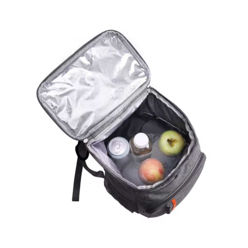 Mochila Termica Conservadora Camping Picnic 21 Lts Gris - Image 2