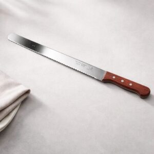Cuchillo para Pan Acero Inoxidable 47 cm Mango Madera